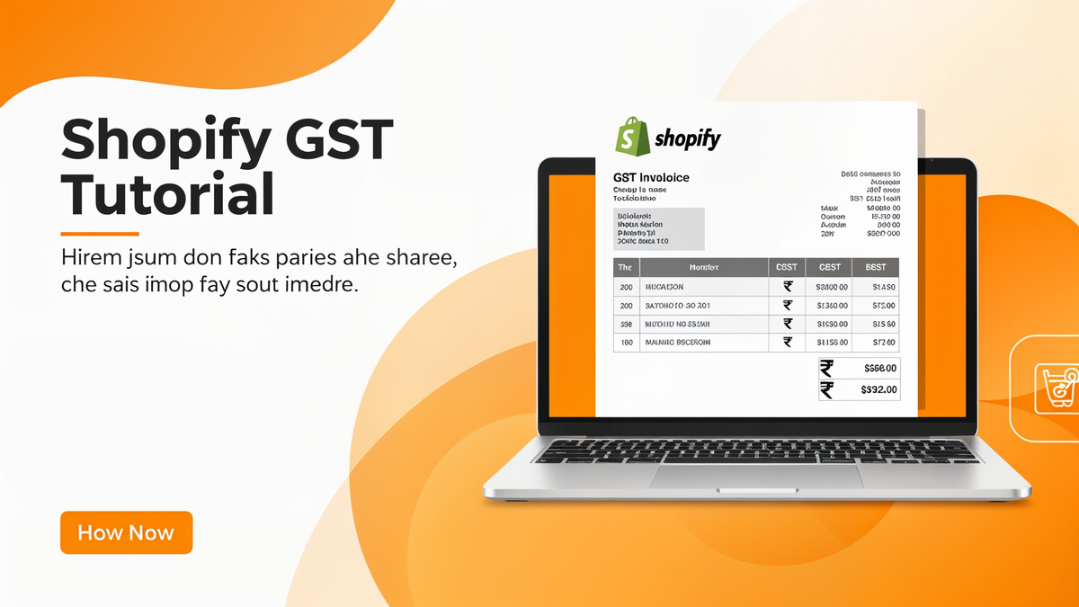 How to create GST invoice on Shopify - step by step tutorial