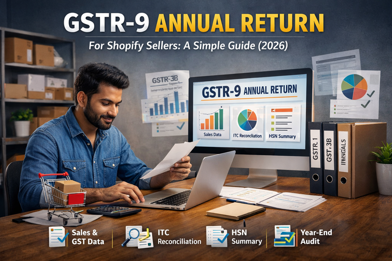 GSTR-9 Annual Return for Shopify Sellers: A Simple Guide (2026)
